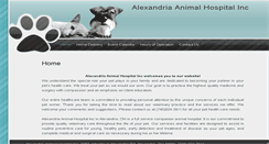 Desktop Screenshot of alexandriaanimalhosp.com